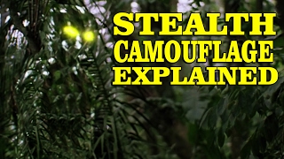 PREDATOR CLOAK EXPLAINED STEALTH CAMOUFLAGE INVISIBILITY INVISIBLE HUNTER [upl. by Hguh]