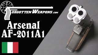 Arsenal AF2011 A Double Barreled 1911 Monster Pistol [upl. by Gerdy]