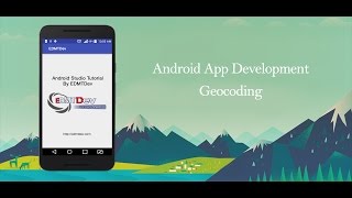 Android Studio Tutorial  Geocoding API [upl. by Eveline419]