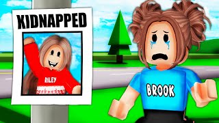 BABY SISTER Was KIDNAPPED By a STALKER in Roblox Brookhaven [upl. by Fernyak799]