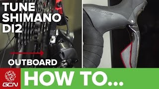 How To Tune Shimano Di2 Groupsets – Adjust Electronic Shifting [upl. by Gnous]