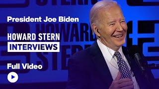 The Howard Stern Show 20240426 President Joe Biden [upl. by Ayaet978]