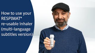 How to use your RESPIMAT® reusable inhaler multilanguage subtitles version [upl. by Kari]