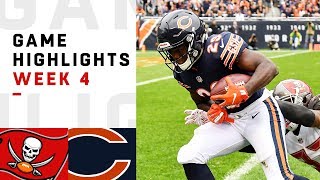 Buccaneers vs Bears Week 4 Highlights  NFL 2018 [upl. by Werdnaed396]