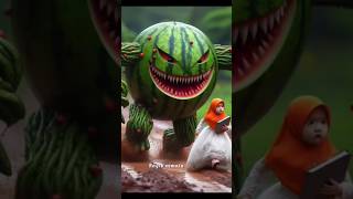 Watermelon monster shorts ytshorts trendingshorts youtubeshorts viralshorts monster [upl. by Kippar]