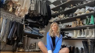 my walkin closet tour im embarassed [upl. by Nyllij821]