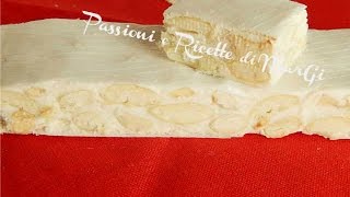 Video ricetta torrone morbido Ricette di MarGi [upl. by Aikel345]