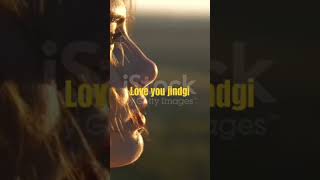 love you jindgi 💗✌️shortvideo motivation youtubeshort [upl. by Ennasil]