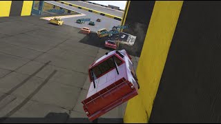 Crazy Accidents at PalmerTaylor Hotring Circuit in GTA 5 [upl. by Pirozzo578]