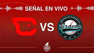 En Vivo Cardenales de Lara Vs Bravos de Margarita por Unión Radio 903 FM [upl. by Cailly]