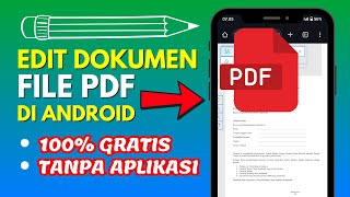 🔥 Cara Edit PDF di Hp Android Gratis Tanpa Aplikasi Terbaru 2024  Tutorial Sejda [upl. by Idnir366]