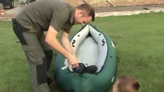 SEVYLOR COLORADO INFLATEABLE KAYAK REVIEW  UNPACKING [upl. by Ahsinotna]