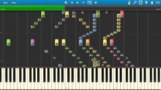 Rossini  The Barber of Seville Piano Tutorial  Synthesia Cover [upl. by Eelyam]