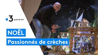 Des Alsaciens passionnés par les crèches de Noël [upl. by Horbal]