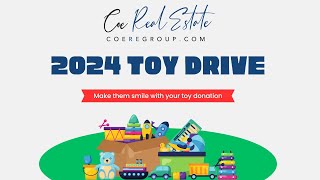 2024 Toys for Tots Event Announcement  Coe Real Estate Group [upl. by Nifares]