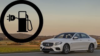 Mercedes E 300de electric range diesel PlugIn Hybrid  reallife test  1001cars [upl. by Kylstra]