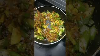 Vendakkai rice Easy lunch box recipes ytshorts lunch recipe [upl. by Karlene608]