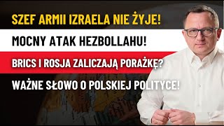 NIESPODZIEWANY ATAK na IZRAEL USA Wysyła Rakiety THAAD BRICS zalicza PORAŻKĘ Polska Polityka [upl. by Hurwitz]