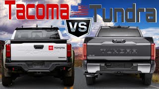 2024 Toyota Tacoma vs 2024 Toyota Tundra Looking For Perfect Pickup Truck From Toyota [upl. by Coster]