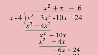 Divison of Polynomials [upl. by Arihppas]