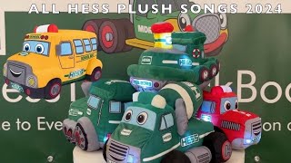 All HESS PLUSH Truck Songs 2024 HQ Audio ✅ hesstoytruck [upl. by Airdnas]