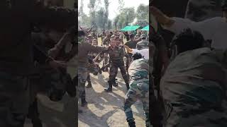 tera yar bolda army soldier dance army [upl. by Kamin676]