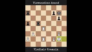 Vladimir Kramnik vs Viswanathan Anand  Melody Amber 2001 [upl. by Etnwahs]