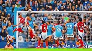 John Stones Last Min Goal vs Arsenal as Manchester City vs Arsenal 22 [upl. by Motch]