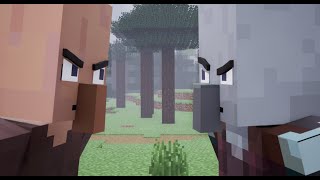 Villager vs Pillager Rap Battle  Community Request  Minecraft Animation [upl. by Angid51]