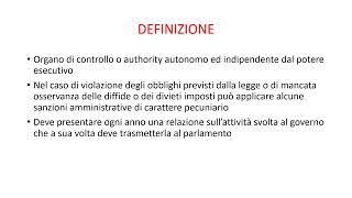 L’AUTORITA’ GARANTE DELLA CONCORRENZA E DEL MERCATO [upl. by Schreibman467]