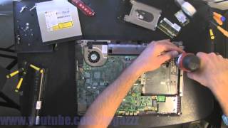 HP DV6000 take apart video disassemble how to open UNDER 8 MIN disassembly [upl. by Grethel125]