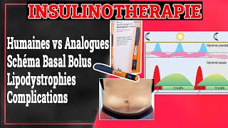 INSULINOTHÉRAPIE ET DIABÈTE Types Schemas Effects secondaires  Endocrinologie Medicale [upl. by Iteerp402]