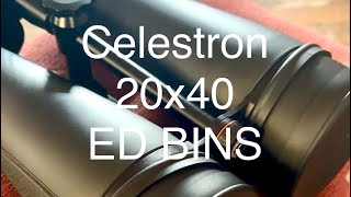 Celestron 20x80 ED astronomical binoculars [upl. by Budworth89]