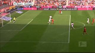 Miroslav Klose Unbelievable Miss Bundesliga 51411 Bayern Munich vs VfB Stuttgart HD [upl. by Alessandro861]