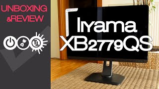 Iiyama XB2779QS Unboxing amp Review [upl. by Namrac752]