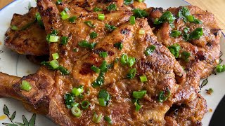 Pork chops  grilled pork chops  how to make Vietnamese grilled pork chops [upl. by Willi]