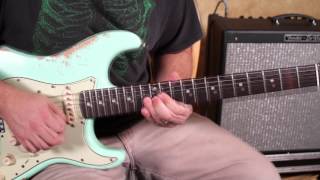 Jimi Hendrix Style Bending Lick  Blues Rock Guitar Lessons  Lead Guitar Soloing Lesson strat [upl. by Kcirnek]