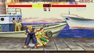 Street Fighter II Champion Edition  Ken vs Vega 7 [upl. by Constantino700]