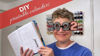 DIY Printable Calendars  Simple Style Minimalist Planning at Its Best [upl. by Inot817]