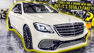 My Cheap Mercedes S65 AMG Looks Like A 250K CarAfter I Installed A FAKE Chinese Body Kit [upl. by Feodore]