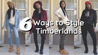 How to Style Timberland Boots  6 Ways [upl. by Blasius34]