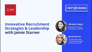 Innovative Recruitment Strategies amp Leadership with Jamie Starner [upl. by Keemahs]