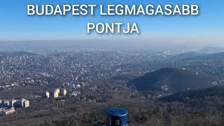 Budapest legmagasabb pontja  Jánoshegy Erzsébet Kilátó [upl. by Bergeman]