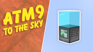 All The Mods 9 To The Sky EP4 Rftools Builder amp Building Gadgets Base Building Tools [upl. by Eilime]