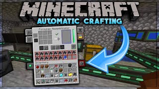 AUTOMATIC CRAFTING using FORMULAIC ASSEMBLICATOR Surviving with Mekanism Minecraft 115 [upl. by Amsaj]