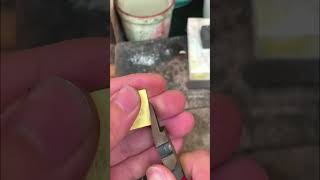 How to make beautiful 24k gold jewelry 🔥🔨 shorts gold viral jewellry video silver [upl. by Goldi222]