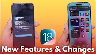 iOS 18 Beta 8 🔥 iOS 181 Beta 3  Clean Up Apple Intelligence and Changes [upl. by Orteip]