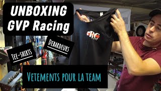 Unboxing Vêtements pour la team RCFadasGVP Racing [upl. by Tihom]