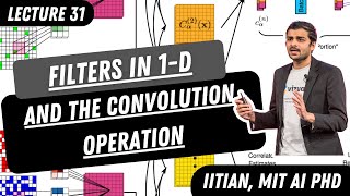 Lecture 31 Filters in 1D and the Convolution Operation [upl. by Burley146]