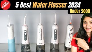 Top 5 Best Water Flosser in India 2024  Best Dental Flosser for Teeth 2024 [upl. by Evy575]